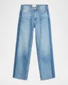 Triarchy Birkin Mid-rise Straight-leg Jeans In Blue