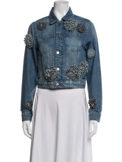 Pre-owned Triarchy Denim Jacket In Blue