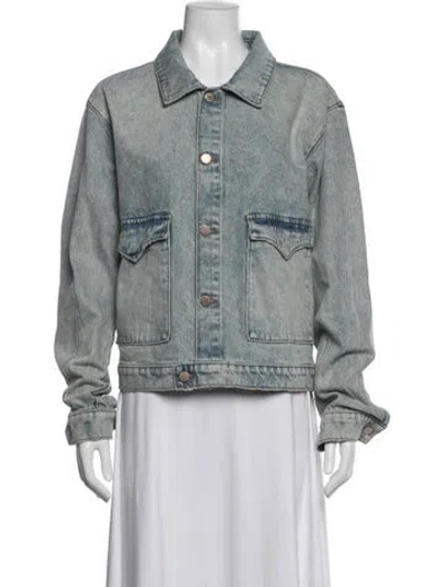 Pre-owned Triarchy Denim Jacket In Multi
