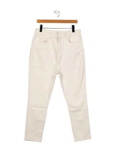 Pre-owned Triarchy High-rise Skinny Leg Jeans In Neutral