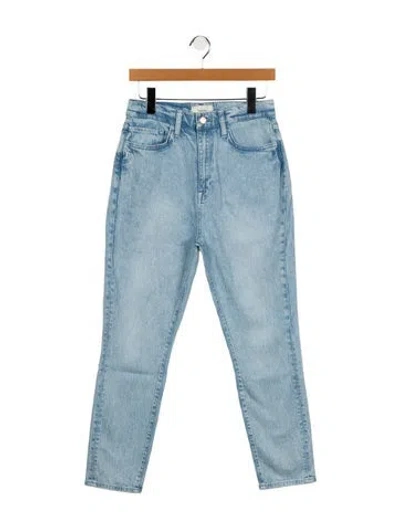 Pre-owned Triarchy High-rise Skinny Leg Jeans W/ Tags In Blue