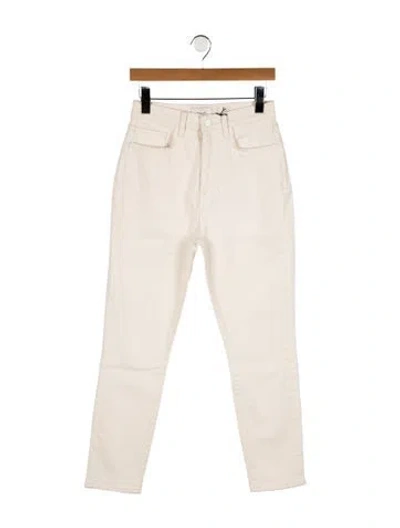 Pre-owned Triarchy High-rise Skinny Leg Jeans W/ Tags In Neutral