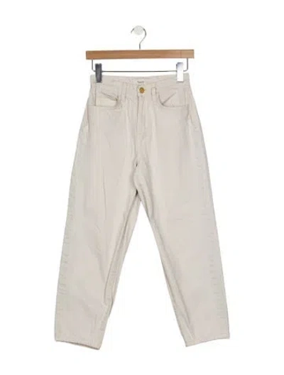 Pre-owned Triarchy High-rise Straight Leg Jeans In Multi