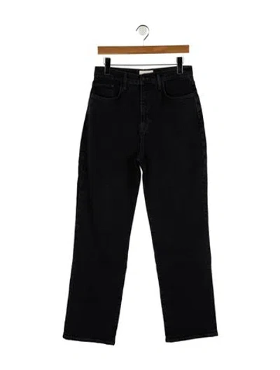 Pre-owned Triarchy High-rise Straight Leg Jeans W/ Tags In Blue