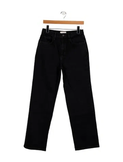 Pre-owned Triarchy High-rise Wide Leg Jeans W/ Tags In Black