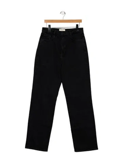 Pre-owned Triarchy High-rise Wide Leg Jeans W/ Tags In Black