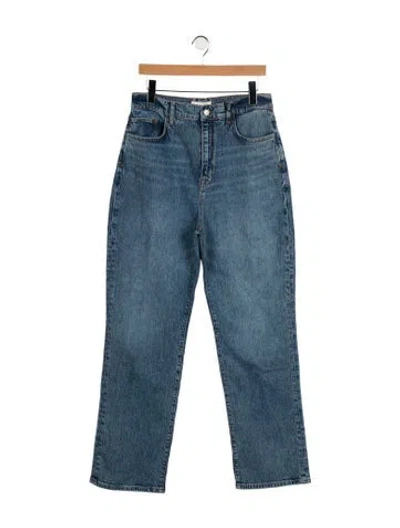 Pre-owned Triarchy High-rise Wide Leg Jeans W/ Tags In Blue