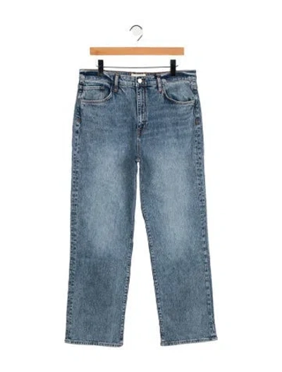 Pre-owned Triarchy High-rise Wide Leg Jeans W/ Tags In Blue