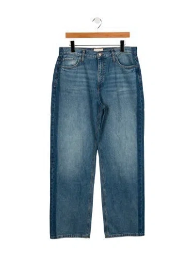 Pre-owned Triarchy High-rise Wide Leg Jeans W/ Tags In Blue