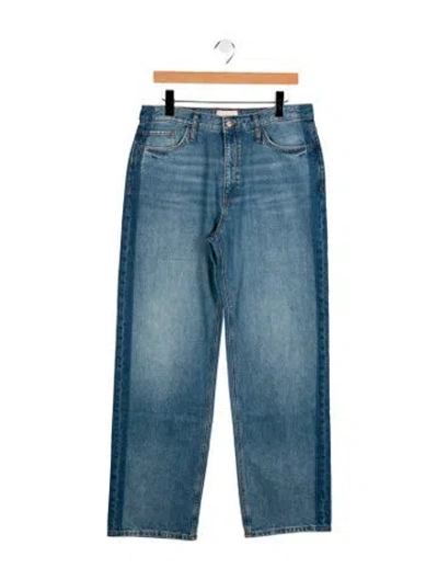 Pre-owned Triarchy High-rise Wide Leg Jeans W/ Tags In Blue