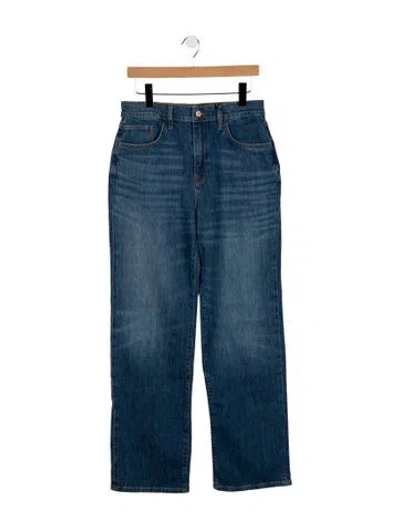 Pre-owned Triarchy High-rise Wide Leg Jeans W/ Tags In Blue