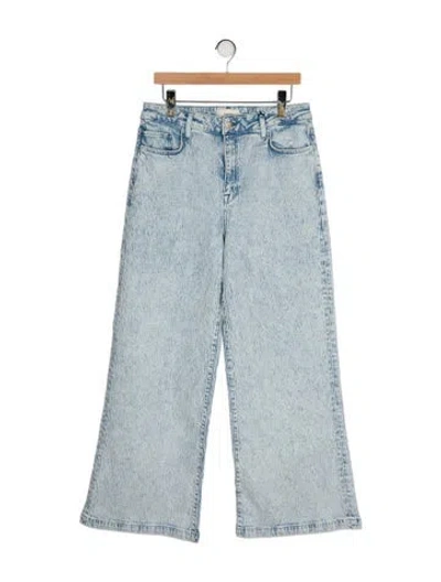 Pre-owned Triarchy High-rise Wide Leg Jeans W/ Tags In Blue
