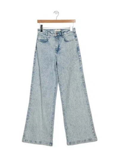 Pre-owned Triarchy High-rise Wide Leg Jeans W/ Tags In Blue
