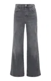 Triarchy Jones Mid-rise Boot-cut Jeans In Grey