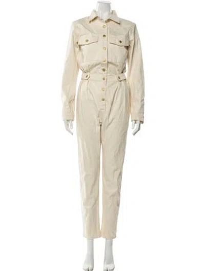 Pre-owned Triarchy Jumpsuit In Neutral