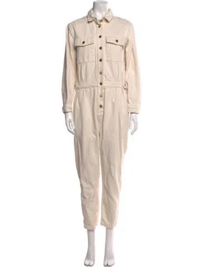 Pre-owned Triarchy Jumpsuit In Neutral