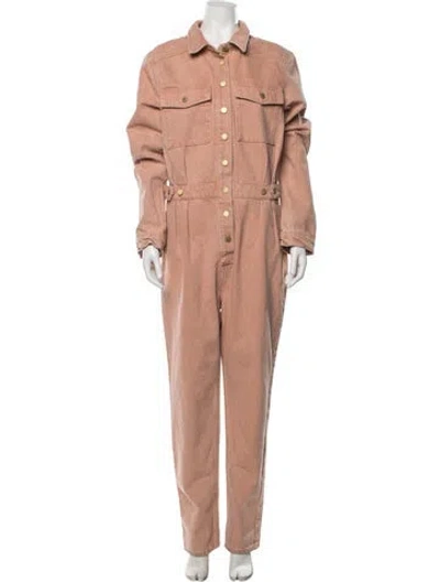Pre-owned Triarchy Jumpsuit W/ Tags In Orange
