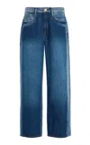 Triarchy Kelly Cropped Mid-rise Straight Leg Jeans