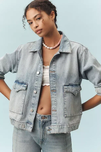 Triarchy Lillian Boxy Western Denim Jacket