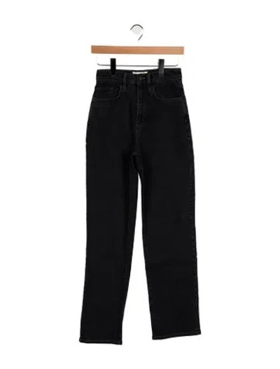 Pre-owned Triarchy Mid-rise Wide Leg Jeans In Blue