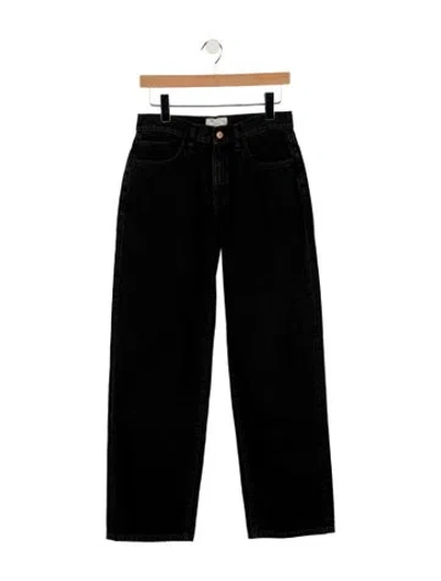 Pre-owned Triarchy Mid-rise Wide Leg Jeans W/ Tags In Black