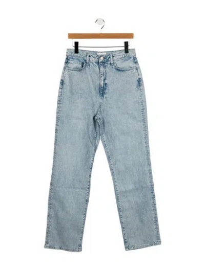 Pre-owned Triarchy Mid-rise Wide Leg Jeans W/ Tags In Blue