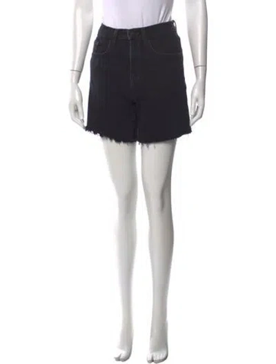 Pre-owned Triarchy Mini Shorts In Black