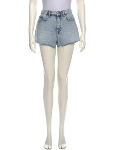 Pre-owned Triarchy Mini Shorts In Blue