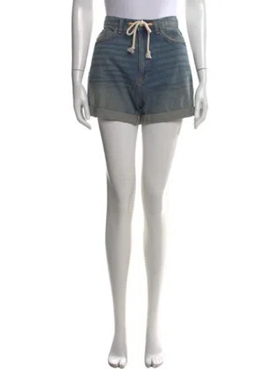 Pre-owned Triarchy Mini Shorts In Blue