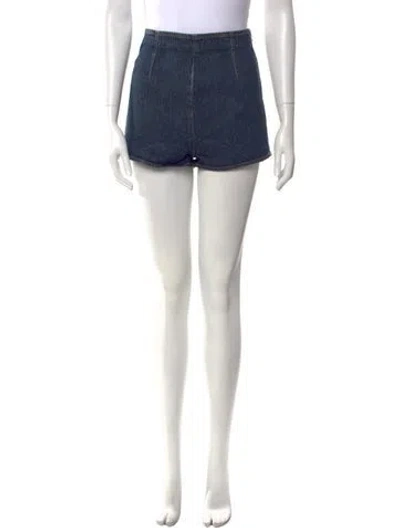 Pre-owned Triarchy Mini Shorts W/ Tags In Blue