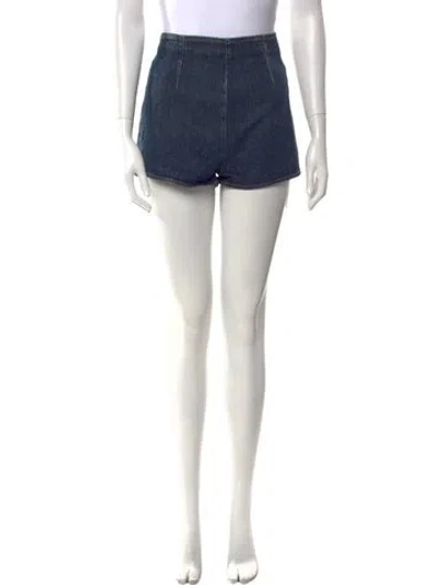 Pre-owned Triarchy Mini Shorts W/ Tags In Blue
