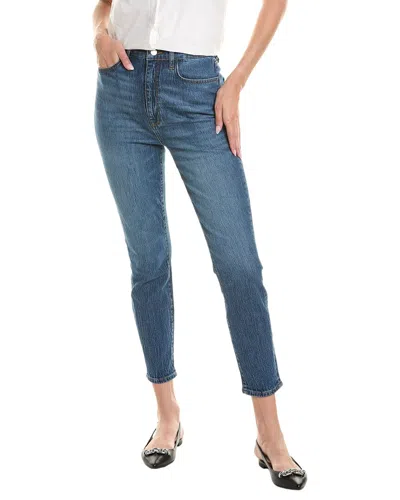 Triarchy Ms. Ava Medium Indigo High-rise Retro Skinny Jean In Blue