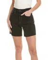 Triarchy Ms. Florence-mid Loved Black High-rise Cut-off Short In Black