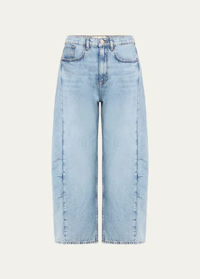 Triarchy Ms. Walker Mid-rise Constructed Jeans In Prime Indigo