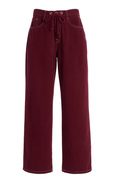 Triarchy Nesta Mid-rise Drawstring Jeans