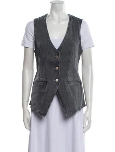 Pre-owned Triarchy Vest In Gray