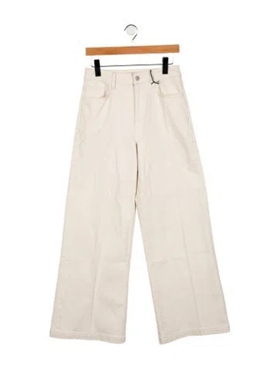Pre-owned Triarchy Wide Leg Pants W/ Tags In Neutral