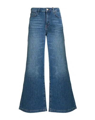 Triarchy Woman Jeans Blue Size 27 Organic Cotton, Rubber