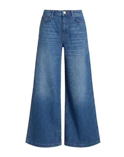 Triarchy Woman Jeans Blue Size 30 Organic Cotton, Rubber