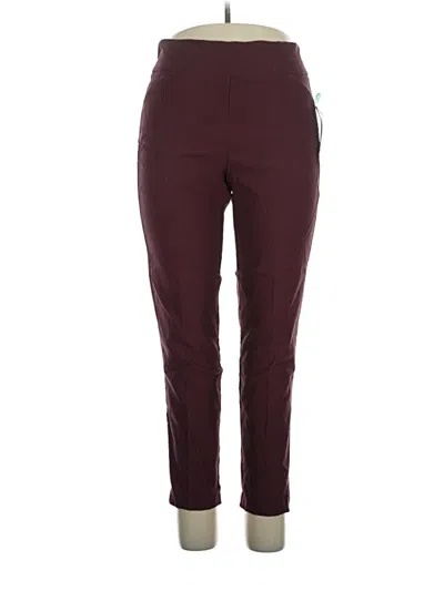 Tribal Active Pants In Burgundy