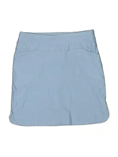Pre-owned Tribal Active Skort In Blue