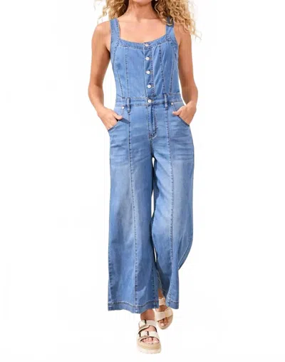 Tribal Adjustable Straps Jumpsuit In Amalfi Coast In Multi