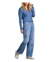 Tribal Audrey Cargo Joggers In Sky Blue In Blue