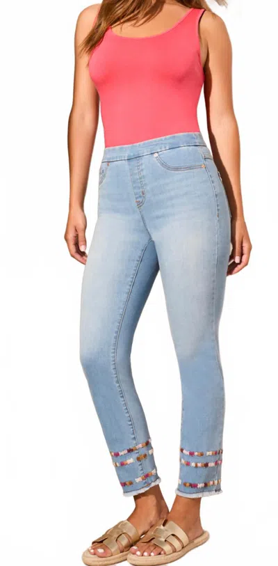 Tribal Audrey Jeans In Vivid Blue