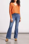 Tribal Audrey Pull On Flare Jean In River Blue