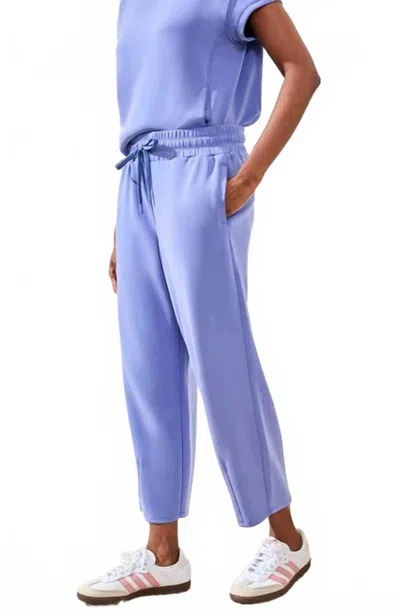 Tribal Barrel Crop Jogger Pants In Baja Blue