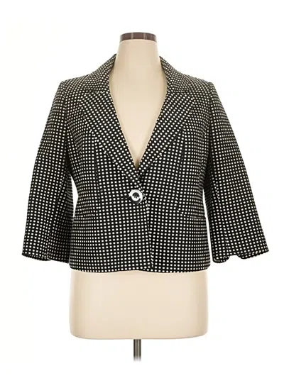 Pre-owned Tribal Blazer Jacket In Black