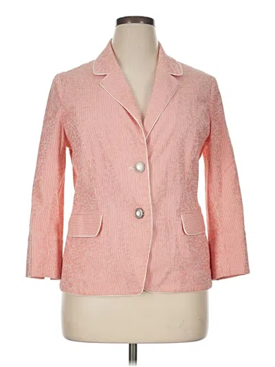 Pre-owned Tribal Blazer Jacket In Pink