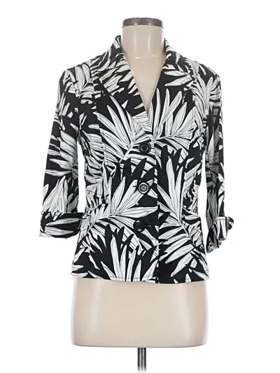 Pre-owned Tribal Blazer Jacket In White