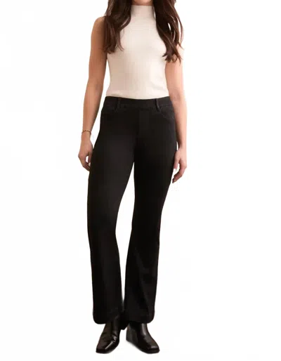 Tribal Boundless Denim Audrey Pull On Flare Jeans In Black